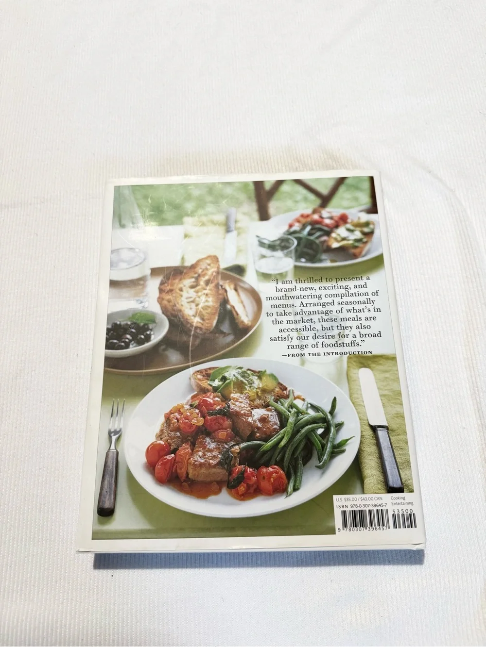 Lot Of 2 Martha Stewart Cookbooks Christmas/Dinner